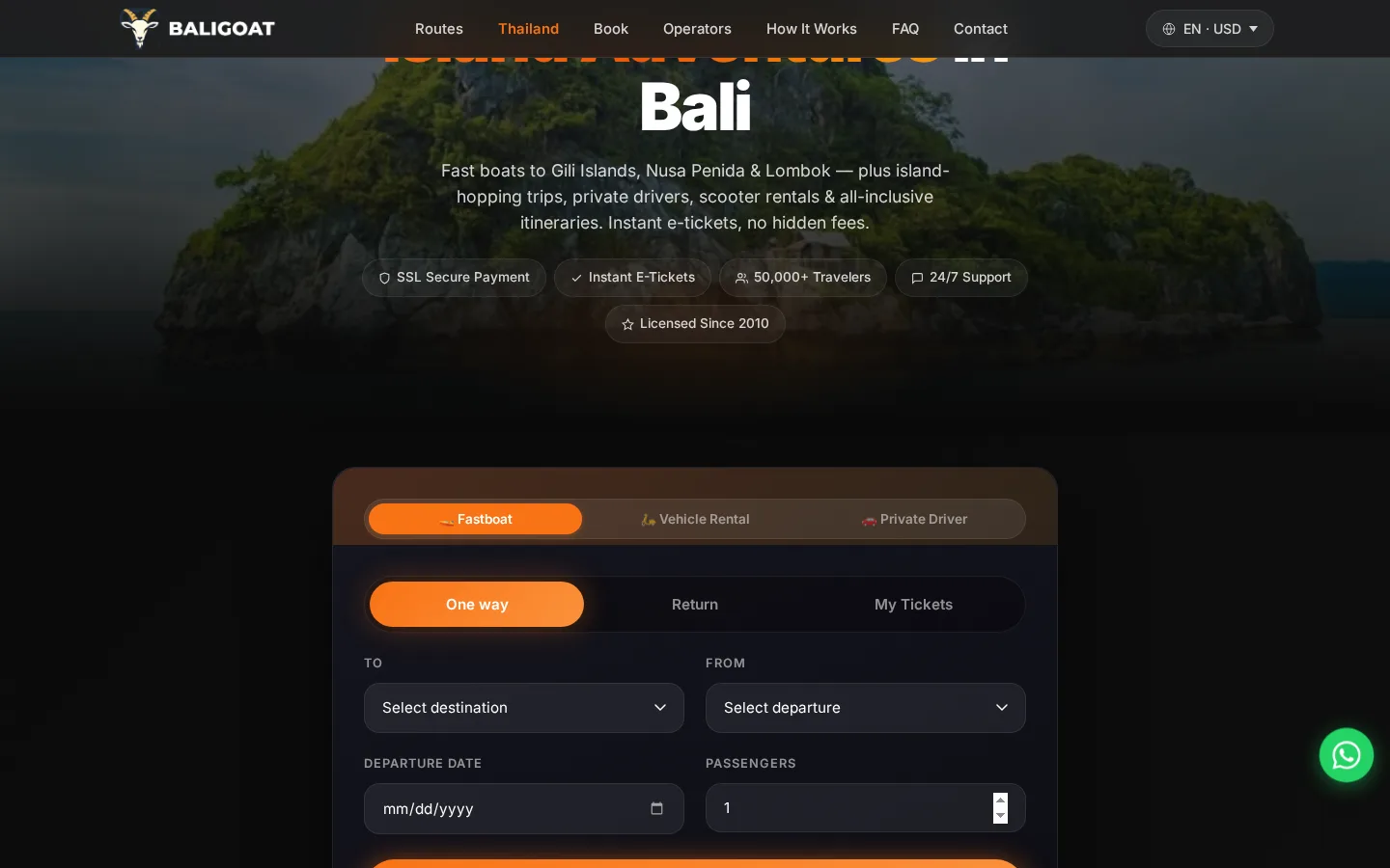 Baligoat — live site