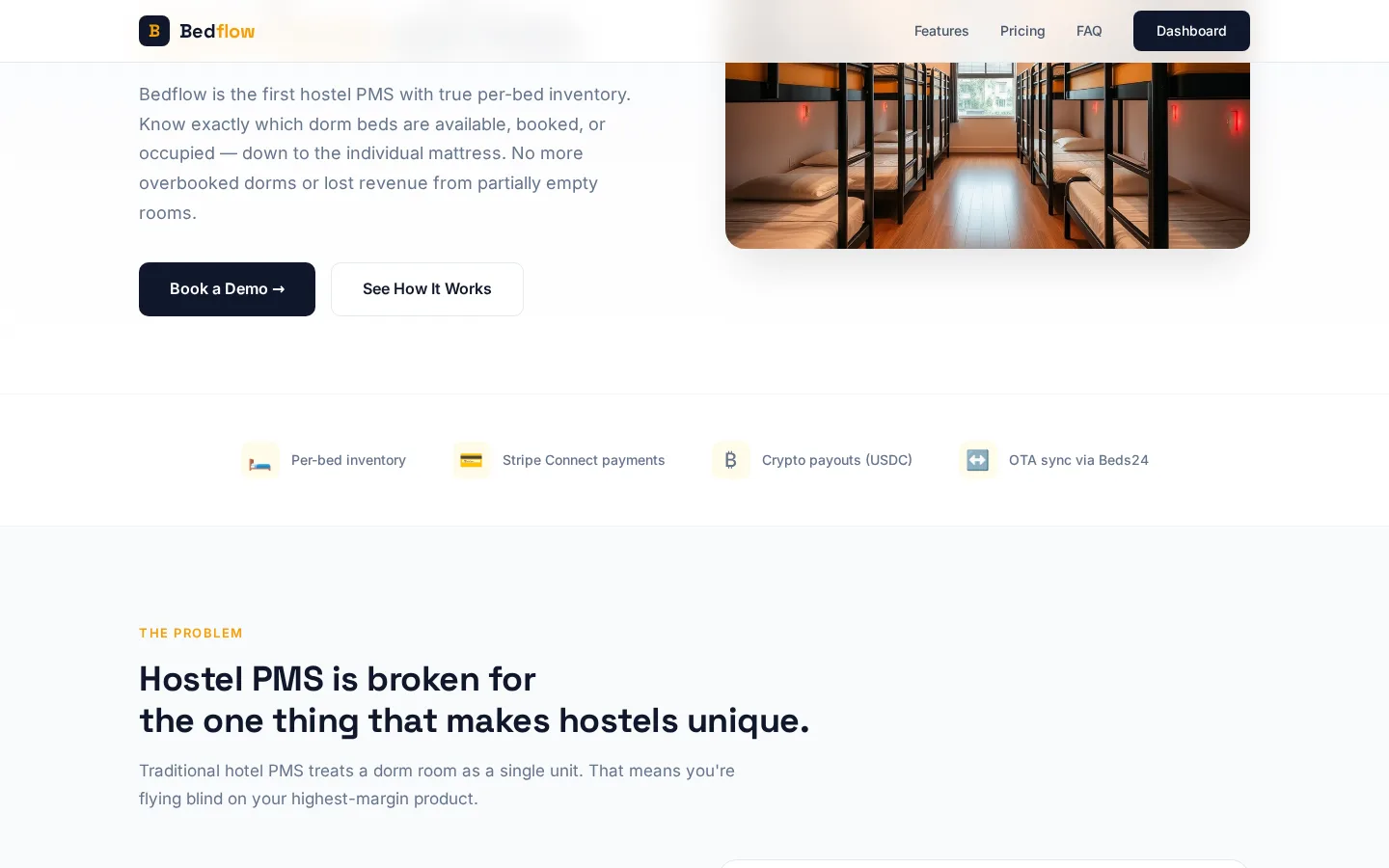 Bedflow — live site