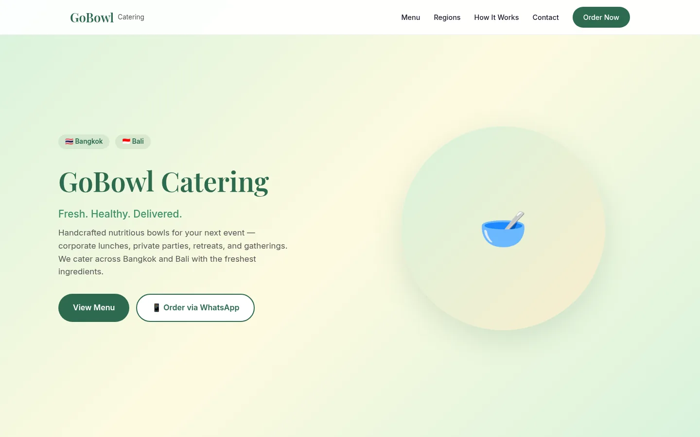 GoBowl — live site